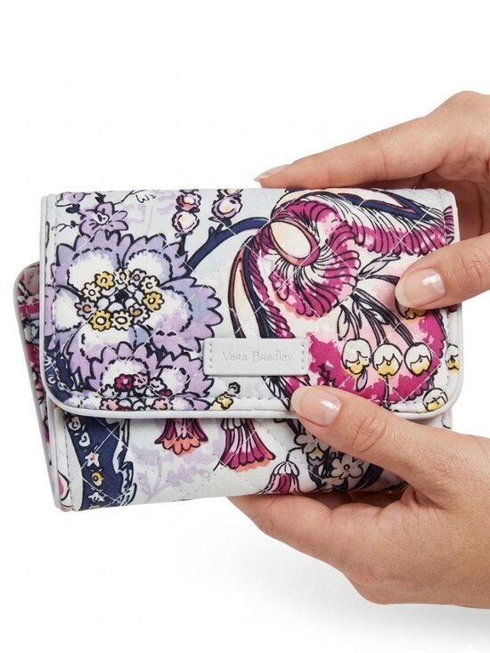 Vera Bradley Handbags - Vera Bradley RFID Riley Compact Wallet